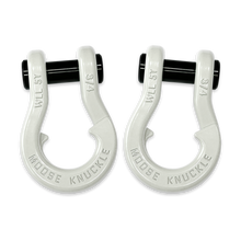 Load image into Gallery viewer, Jowl Recovery Split Shackle 3/4 Pure White and Pure White Combo Moose Knuckle Offroad
