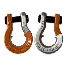 Load image into Gallery viewer, Jowl Recovery Split Shackle 3/4 Obscene Orange and Nice Gal Combo Moose Knuckle Offroad
