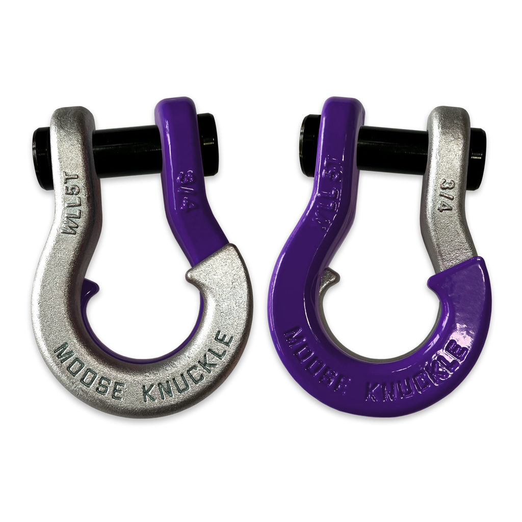 Jowl Recovery Split Shackle 3/4 Nice Gal and Grape Escape Combo Moose Knuckle Offroad