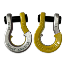 Load image into Gallery viewer, Jowl Recovery Split Shackle 3/4 Nice Gal and Detonator Yellow Combo Moose Knuckle Offroad