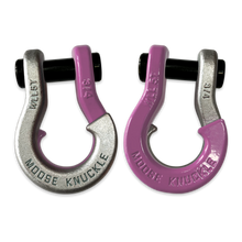 Load image into Gallery viewer, Jowl Recovery Split Shackle 3/4 Nice Gal and Pretty Pink Combo Moose Knuckle Offroad