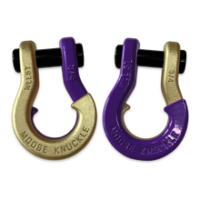 Load image into Gallery viewer, Jowl Recovery Split Shackle 3/4 Brass Knuckle and Grape Escape Combo Moose Knuckle Offroad