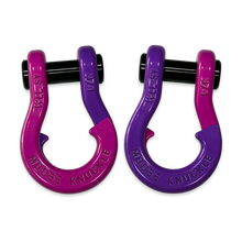 Load image into Gallery viewer, Jowl Recovery Split Shackle 3/4 Pogo Pink and Grape Escape Combo Moose Knuckle Offroad