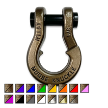 Load image into Gallery viewer, Jowl Recovery Split Shackle 3/4 Buff Bronze Moose Knuckle Offroad
