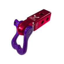 Load image into Gallery viewer, XL 3/4 Shackle and Mohawk 2.0 Receiver Combo Red Rum / Grape Escape Moose Knuckle Offroad