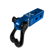 Load image into Gallery viewer, XL 3/4 Shackle and Mohawk 2.0 Receiver Combo Blue Pill / Black Hole Moose Knuckle Offroad