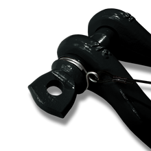 Load image into Gallery viewer, B'oh Recovery Spin Pin Shackle 3/4 Black Hole Moose Knuckle Offroad