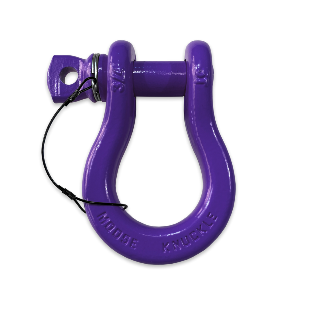 B'oh Recovery Spin Pin Shackle 3/4 Grape Escape Moose Knuckle Offroad