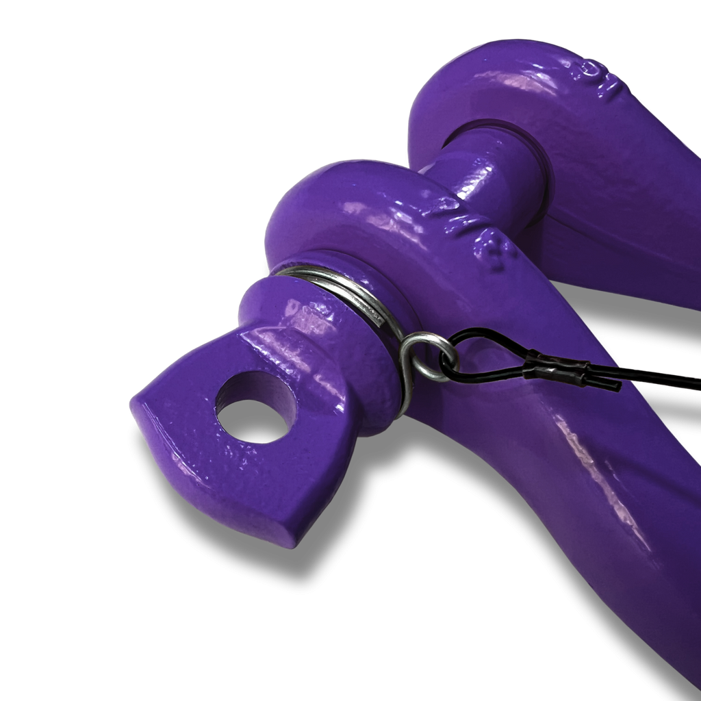 B'oh Recovery Spin Pin Shackle 3/4 Grape Escape Moose Knuckle Offroad
