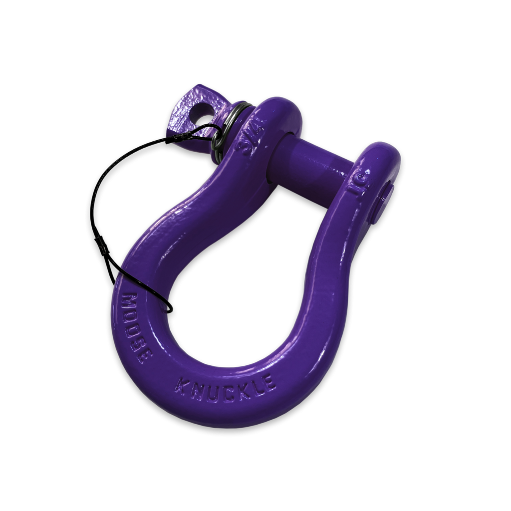 B'oh Recovery Spin Pin Shackle 3/4 Grape Escape Moose Knuckle Offroad