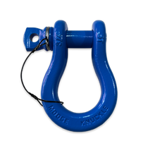 Load image into Gallery viewer, B'oh Recovery Spin Pin Shackle 3/4 Blue Balls Moose Knuckle Offroad