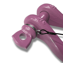 Load image into Gallery viewer, B'oh Recovery Spin Pin Shackle 3/4 Pretty Pink Moose Knuckle Offroad