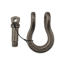 Load image into Gallery viewer, B'oh Recovery Spin Pin Shackle 3/4 Raw Dog Moose Knuckle Offroad