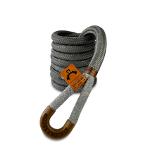 Load image into Gallery viewer, Lug Line Stretch Recovery Rope Gun Gray 10 Feet Moose Knuckle Offroad