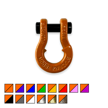 Load image into Gallery viewer, Jowl SxS Recovery Split Shackle 5/8 Obscene Orange Moose Knuckle Offroad