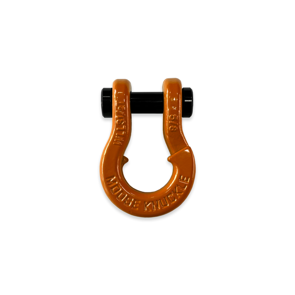 Jowl SxS Recovery Split Shackle 5/8 Obscene Orange Moose Knuckle Offroad