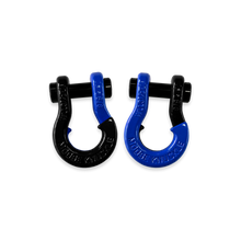 Load image into Gallery viewer, Jowl SxS Recovery Split Shackle 5/8 Black Hole and Blue Balls Combo Moose Knuckle Offroad