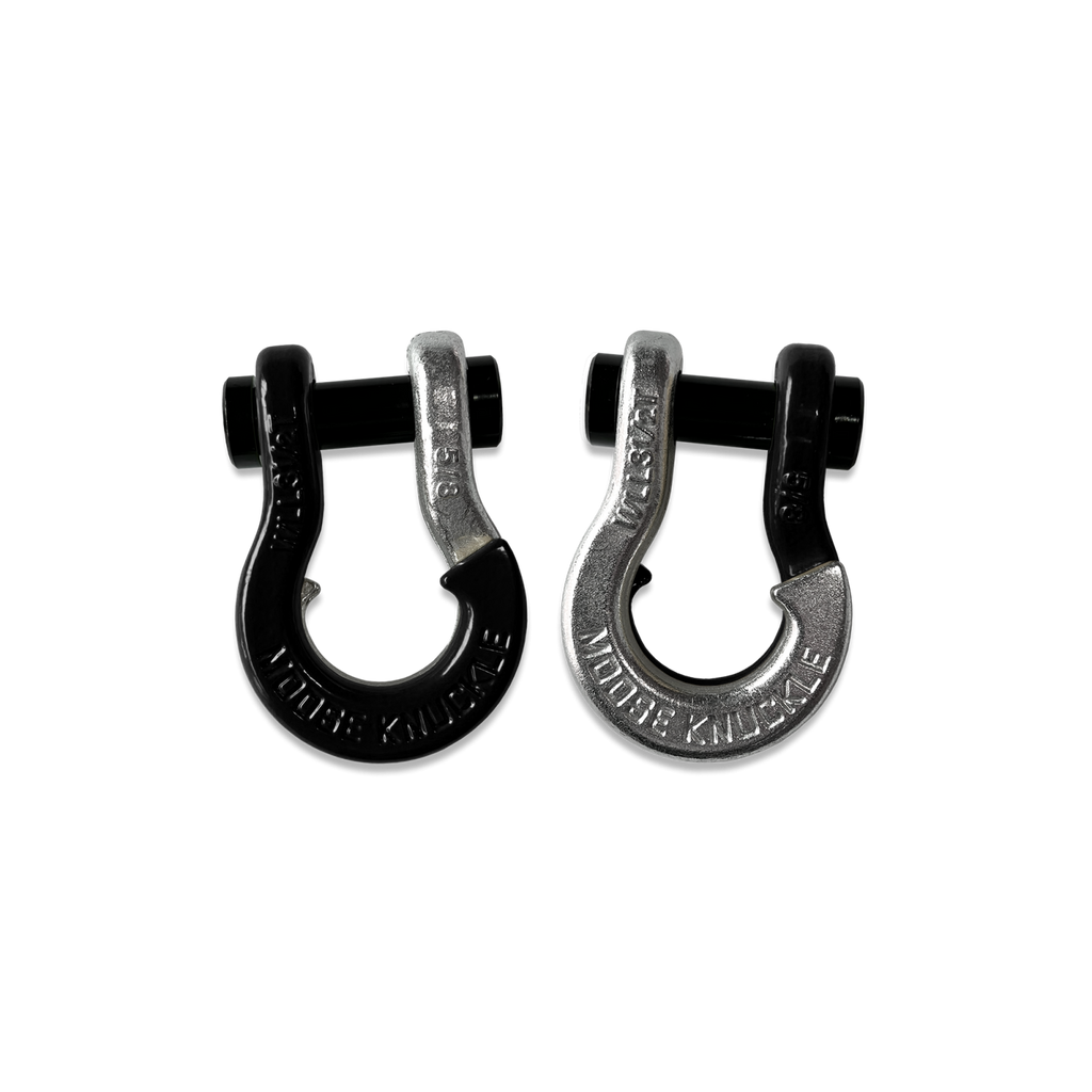 Jowl SxS Recovery Split Shackle 5/8 Black Hole and Nice Gal Combo Moose Knuckle Offroad