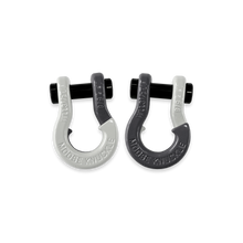 Load image into Gallery viewer, Jowl SxS Recovery Split Shackle 5/8 Pure White and Gun Gray Combo Moose Knuckle Offroad
