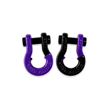 Load image into Gallery viewer, Jowl SxS Recovery Split Shackle 5/8 Grape Escape and Black Hole Combo Moose Knuckle Offroad