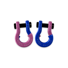 Load image into Gallery viewer, Jowl SxS Recovery Split Shackle 5/8 Pretty Pink and Blue Balls Combo Moose Knuckle Offroad