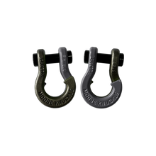 Load image into Gallery viewer, Jowl SxS Recovery Split Shackle 5/8 Raw Dog and Gun Gray Combo Moose Knuckle Offroad