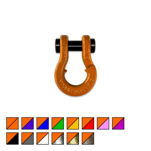 Load image into Gallery viewer, Jowl SxS Recovery Split Shackle 1/2 Obscene Orange Moose Knuckle Offroad