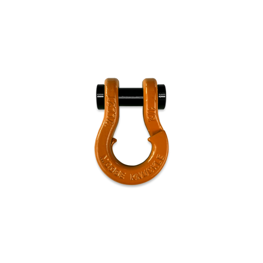 Jowl SxS Recovery Split Shackle 1/2 Obscene Orange Moose Knuckle Offroad