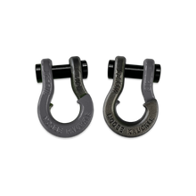 Load image into Gallery viewer, Jowl SxS Recovery Split Shackle 1/2 Gun Gray and Raw Dog Combo Moose Knuckle Offroad
