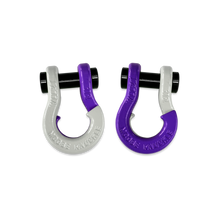 Load image into Gallery viewer, Jowl SxS Recovery Split Shackle 1/2 Pure White and Grape Escape Combo Moose Knuckle Offroad