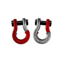 Load image into Gallery viewer, Jowl SxS Recovery Split Shackle 1/2 Flame Red and Nice Gal Combo Moose Knuckle Offroad
