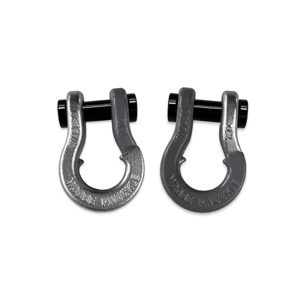 Jowl SxS Recovery Split Shackle 1/2 Nice Gal and Gun Gray Combo Moose Knuckle Offroad