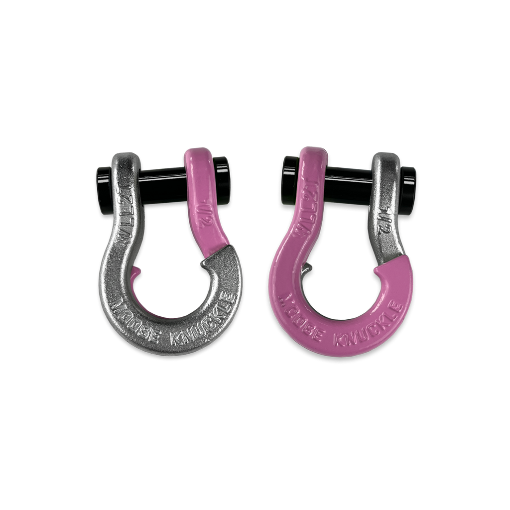 Jowl SxS Recovery Split Shackle 1/2 Nice Gal and Pretty Pink Combo Moose Knuckle Offroad