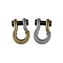 Load image into Gallery viewer, Jowl SxS Recovery Split Shackle 1/2 Brass Knuckle and Nice Gal Combo Moose Knuckle Offroad