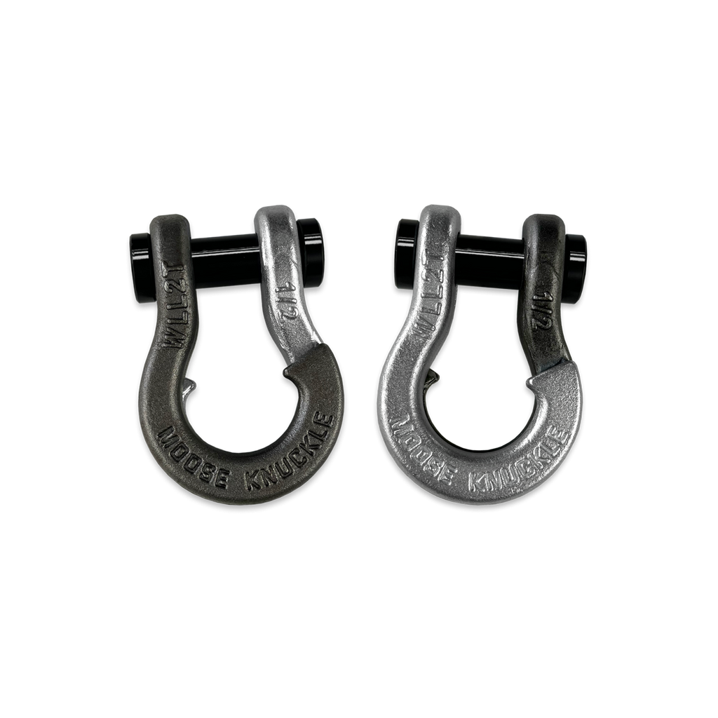 Jowl SxS Recovery Split Shackle 1/2 Raw Dog and Nice Gal Combo Moose Knuckle Offroad