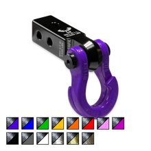 Load image into Gallery viewer, Jowl 3/4 Split Shackle and Mohawk 2.0 Receiver Combo Black Lung / Grape Escape Moose Knuckle Offroad