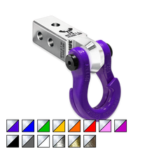 Load image into Gallery viewer, Jowl 3/4 Split Shackle and Mohawk 2.0 Receiver Combo Atomic Silver / Grape Escape Moose Knuckle Offroad
