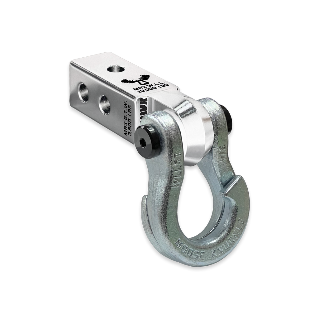 Jowl 3/4 Split Shackle and Mohawk 2.0 Receiver Combo Atomic Silver / Nice Gal Moose Knuckle Offroad