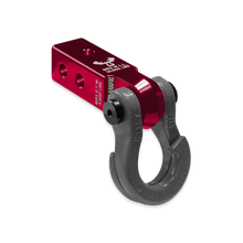 Load image into Gallery viewer, Jowl 3/4 Split Shackle and Mohawk 2.0 Receiver Combo Red Rum / Gun Gray Moose Knuckle Offroad