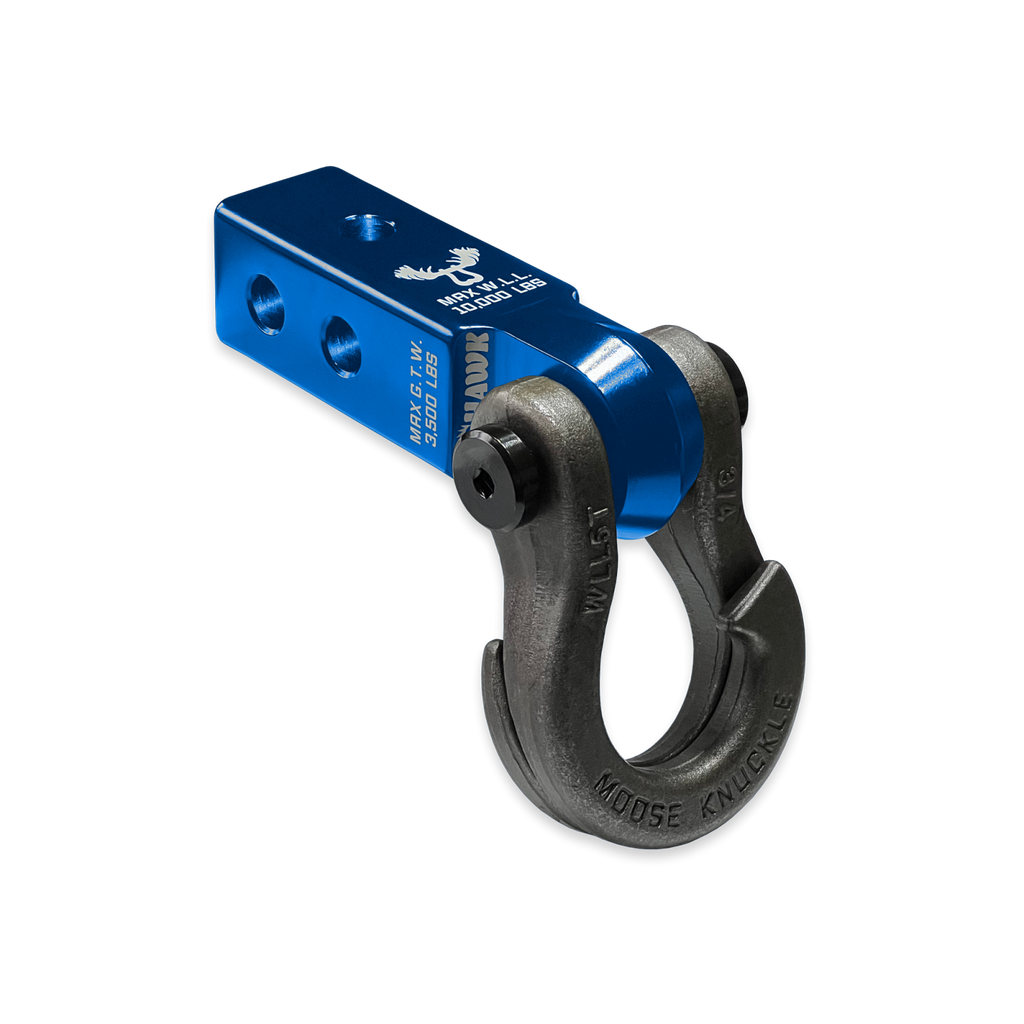 Jowl 3/4 Split Shackle and Mohawk 2.0 Receiver Combo Blue Pill / Raw Dog Moose Knuckle Offroad