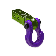 Load image into Gallery viewer, Jowl 3/4 Split Shackle and Mohawk 2.0 Receiver Combo Bean Green / Grape Escape Moose Knuckle Offroad