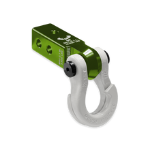 Load image into Gallery viewer, Jowl 3/4 Split Shackle and Mohawk 2.0 Receiver Combo Bean Green / Pure White Moose Knuckle Offroad