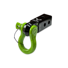 Load image into Gallery viewer, B'oh 3/4 Spin Pin Shackle and Mohawk 2.0 Receiver Combo Black Lung / Sublime Green Moose Knuckle Offroad