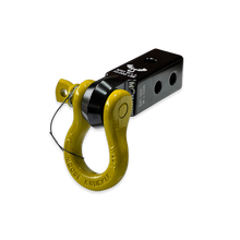 Load image into Gallery viewer, B'oh 3/4 Spin Pin Shackle and Mohawk 2.0 Receiver Combo Black Lung / Detonator Yellow Moose Knuckle Offroad