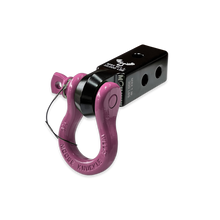 Load image into Gallery viewer, B'oh 3/4 Spin Pin Shackle and Mohawk 2.0 Receiver Combo Black Lung / Pretty Pink Moose Knuckle Offroad