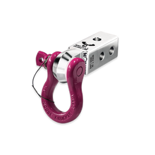Load image into Gallery viewer, B'oh 3/4 Spin Pin Shackle and Mohawk 2.0 Receiver Combo Atomic Silver / Pogo Pink Moose Knuckle Offroad