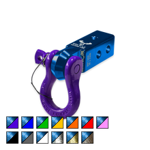Load image into Gallery viewer, B'oh 3/4 Spin Pin Shackle and Mohawk 2.0 Receiver Combo Blue Pill / Grape Escape Moose Knuckle Offroad