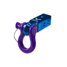 Load image into Gallery viewer, B'oh 3/4 Spin Pin Shackle and Mohawk 2.0 Receiver Combo Blue Pill / Grape Escape Moose Knuckle Offroad