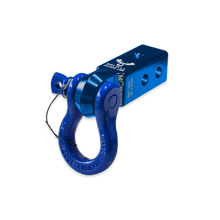 Load image into Gallery viewer, B'oh 3/4 Spin Pin Shackle and Mohawk 2.0 Receiver Combo Blue Pill / Blue Balls Moose Knuckle Offroad