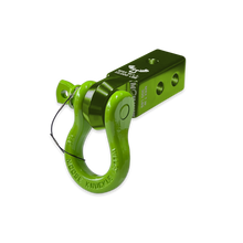 Load image into Gallery viewer, B'oh 3/4 Spin Pin Shackle and Mohawk 2.0 Receiver Combo Bean Green / Sublime Green Moose Knuckle Offroad
